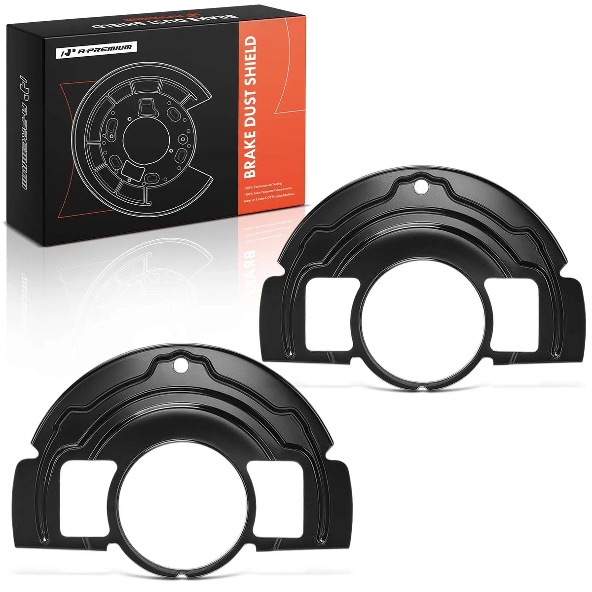2Pcs Brake Dust Shield for Nissan Altima (2002–2007) Maxima (2004–2008)
