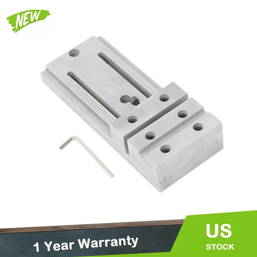 5" Low Profile Bench Vise for CNC Router Workholding