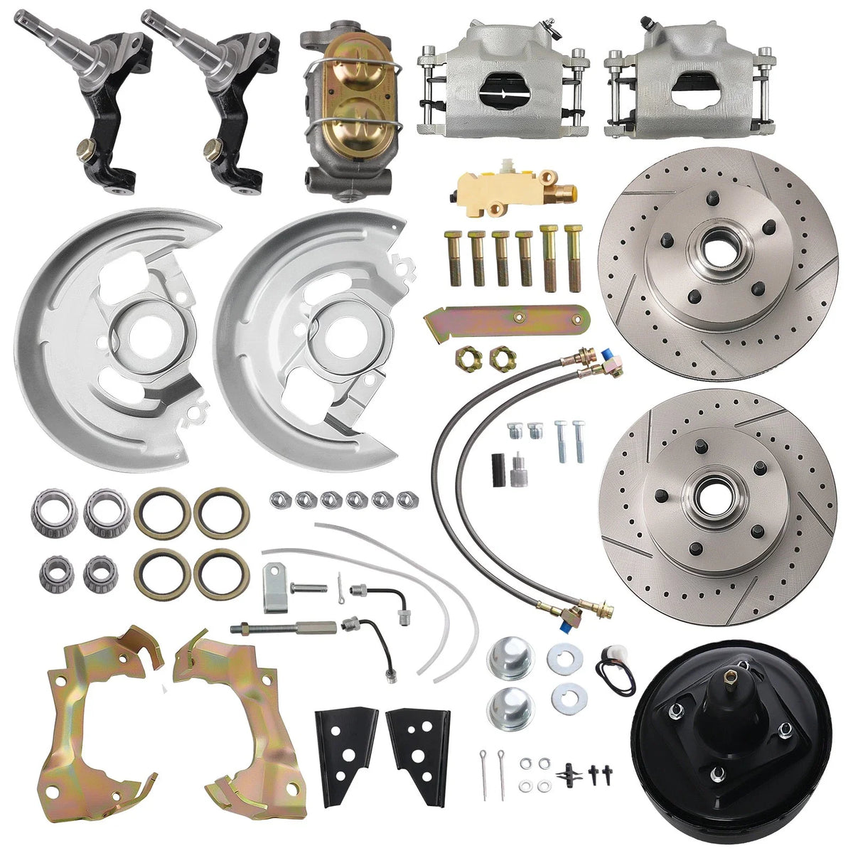 Front Disc Brake Conversion Kit for Chevy Camaro/Pontiac Firebird (1967–1969)