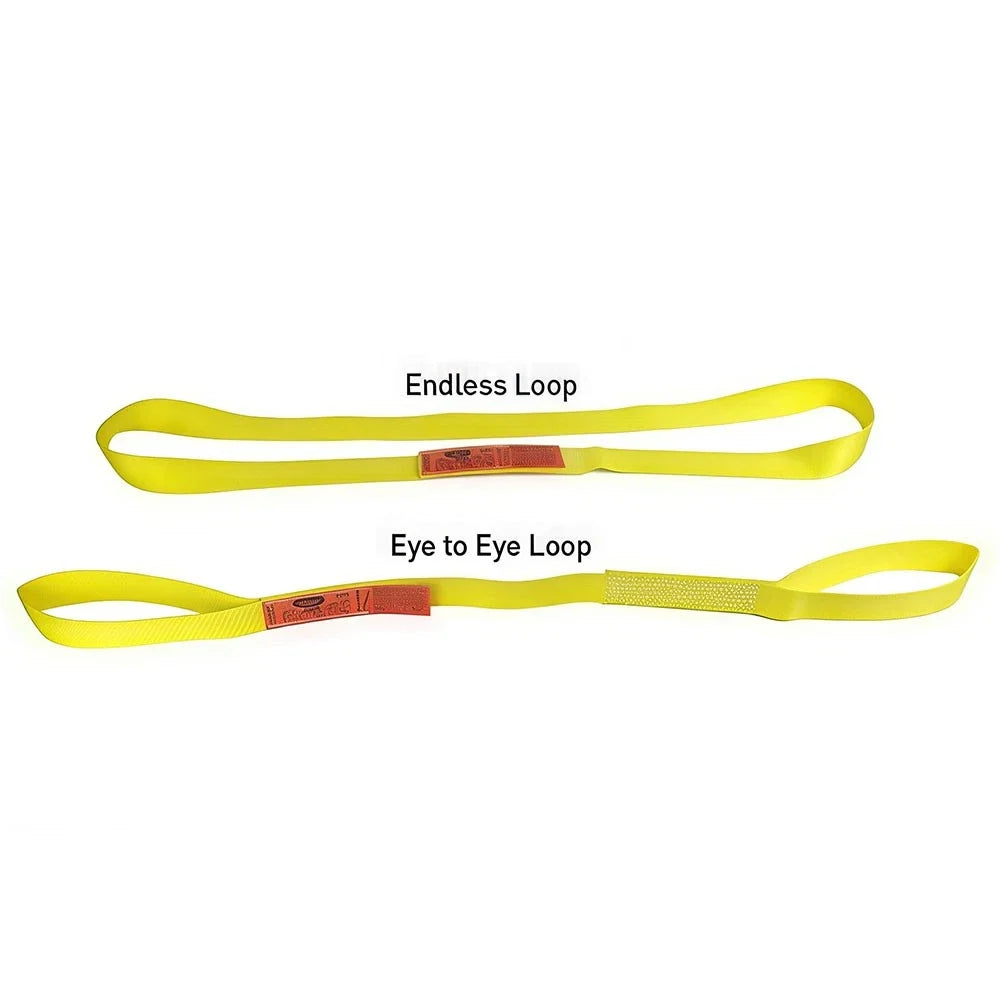 Nylon Lifting Sling for Universal Fit (4' Long x 1" Wide)