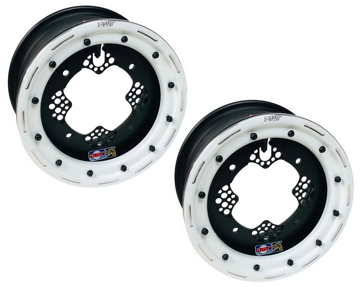 DWT ROK'N LOCK 10" Beadlock Rims for Warrior 350 (4/156)