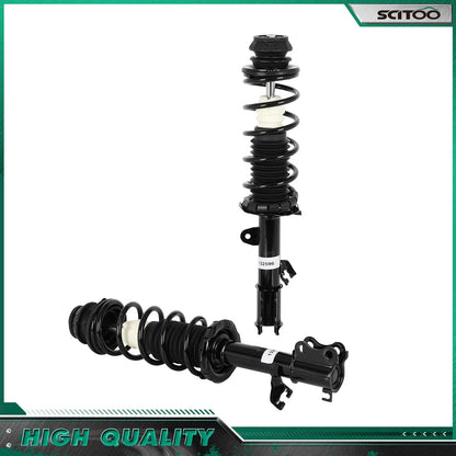 Complete Front Struts and Springs Assembly for Nissan Versa Note 2012-2019
