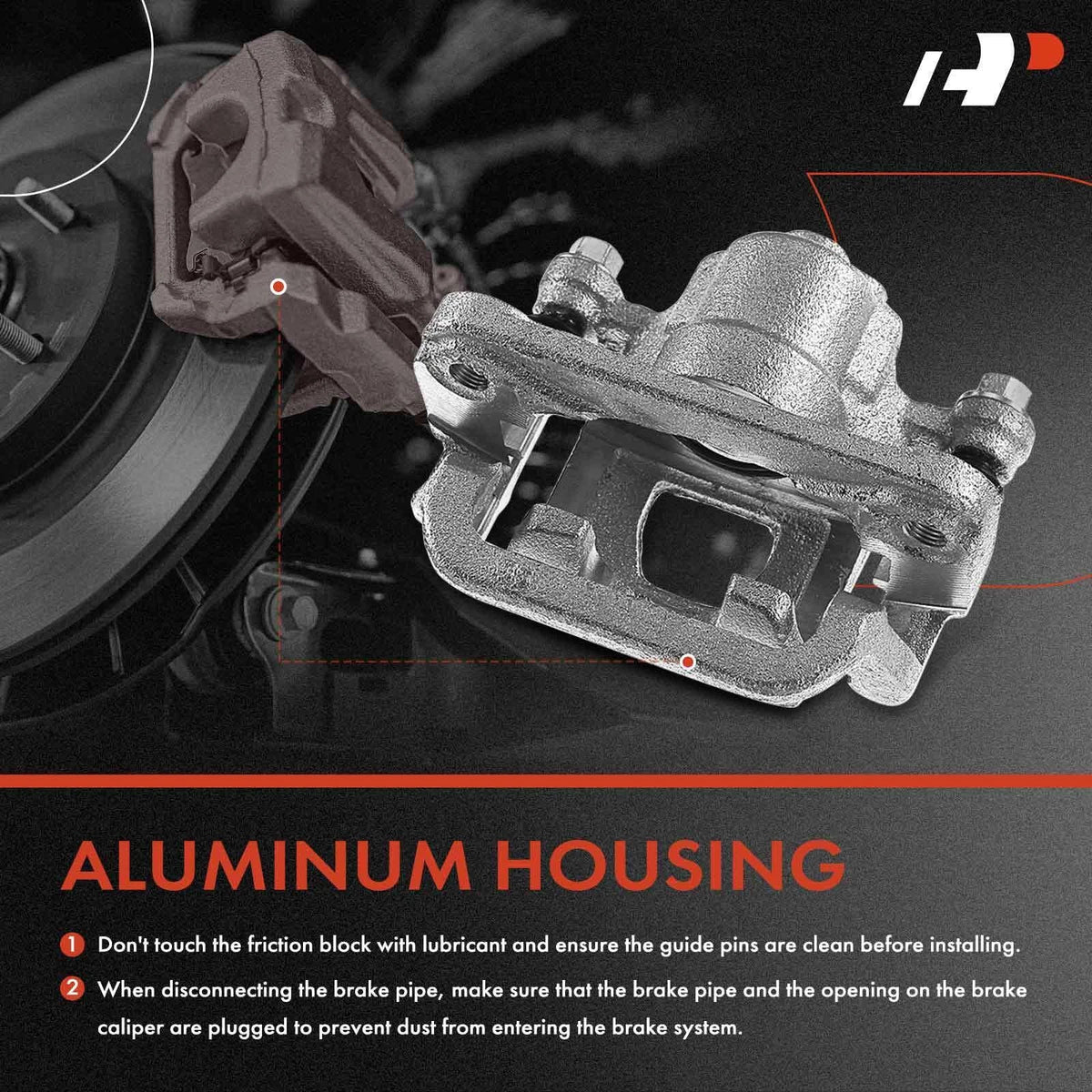 Brake Pad & Caliper Set for Nissan Altima 2013