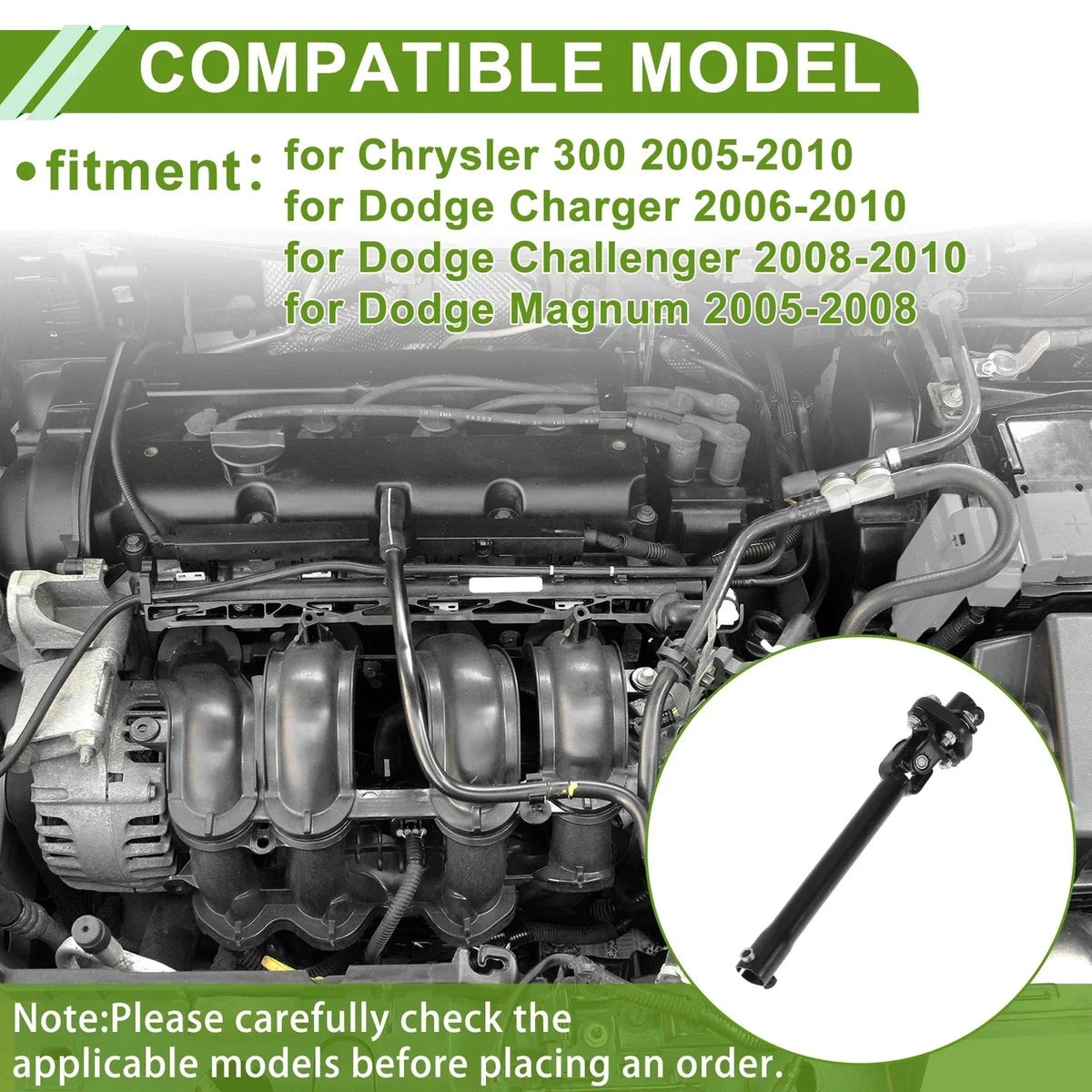 Column Shaft Steering for Chrysler 300 (2005-2010)