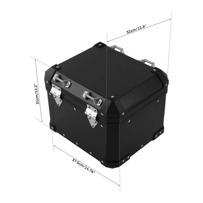 38L Trunk Top Case and Mount Rack for BMW R1200GS R1250GS 2013-2023