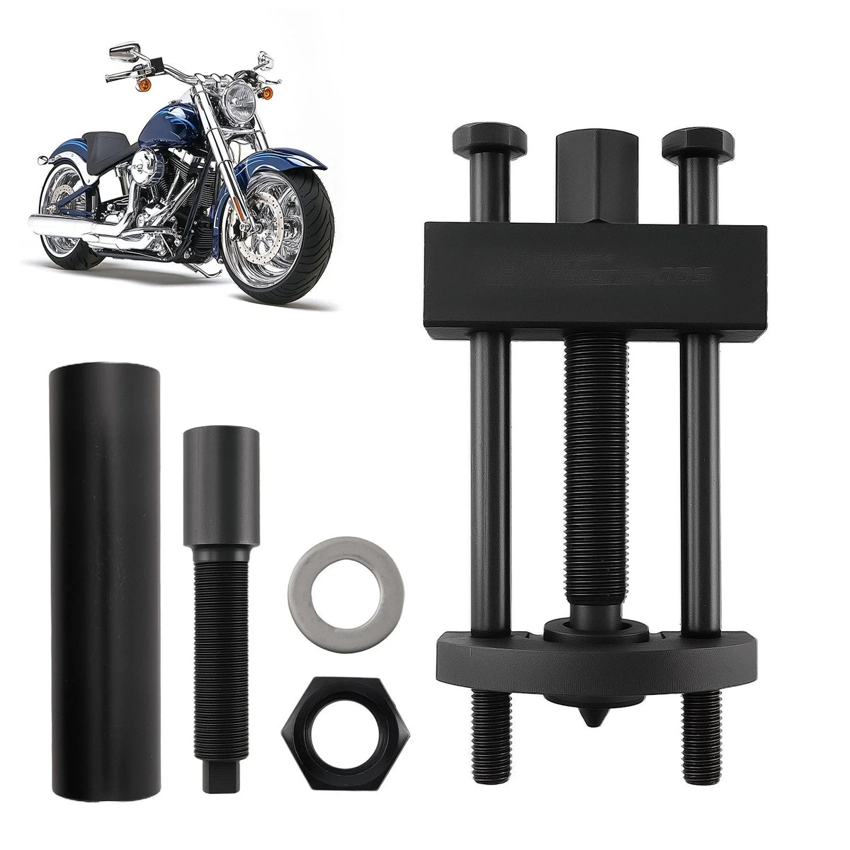 Mainshaft Bearing Installer Tool & Puller for Harley Big Twin (1984-Present)