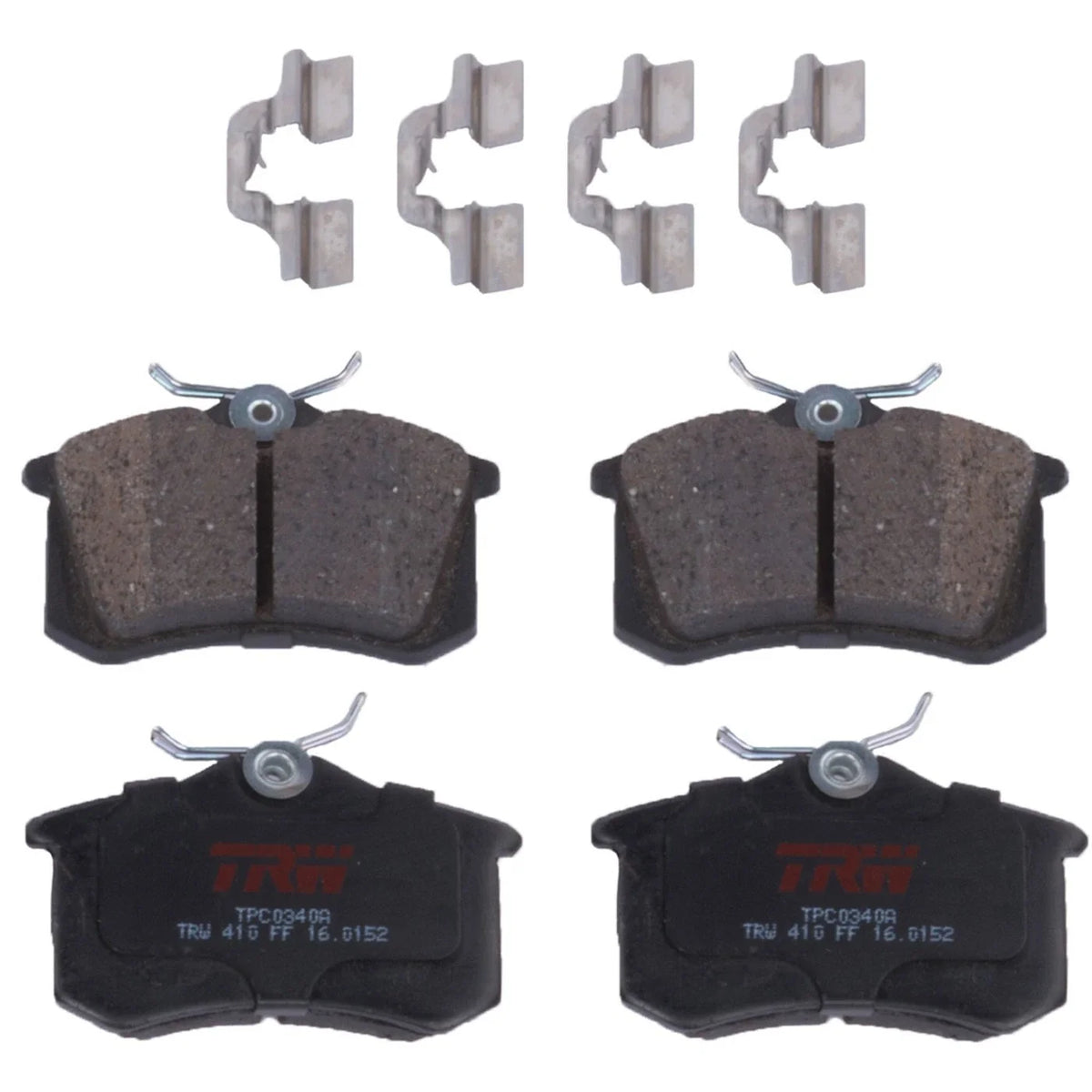 Brake Pad and Disc Kit - 2X for Sedan Audi (2001-2005)