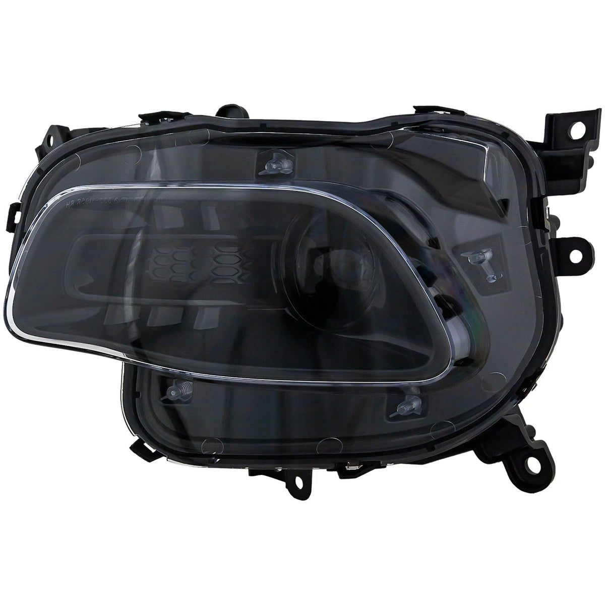 Driver Side Headlight for Jeep Cherokee (2014–2018) Halogen Black
