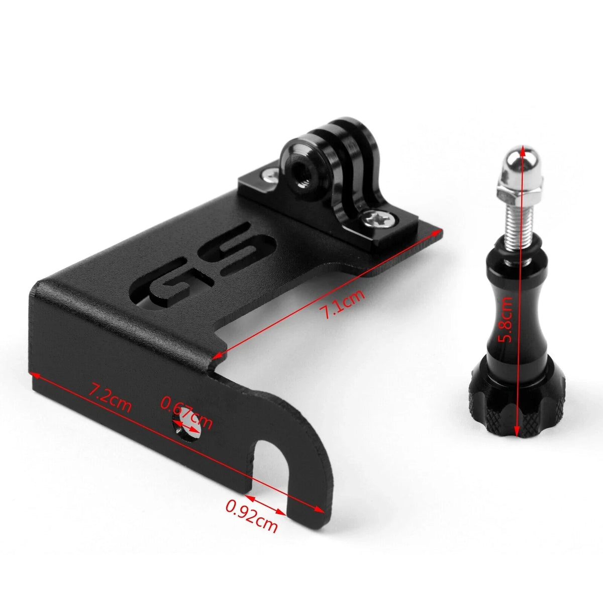 Left Bracket Action Cam for BMW R1200GS LC/ADV (2013–2018)
