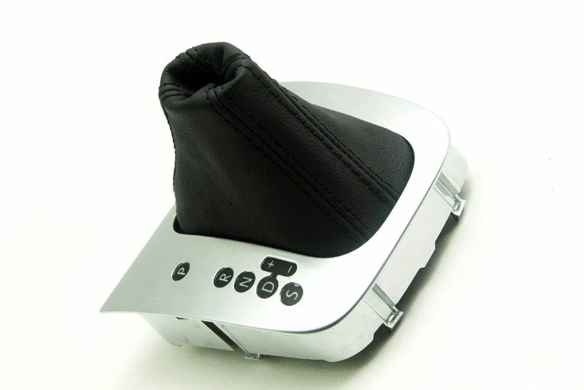 Automatic Shift Boot for VW Jetta Vento Bora (2005–2010) Black Vinyl Leather