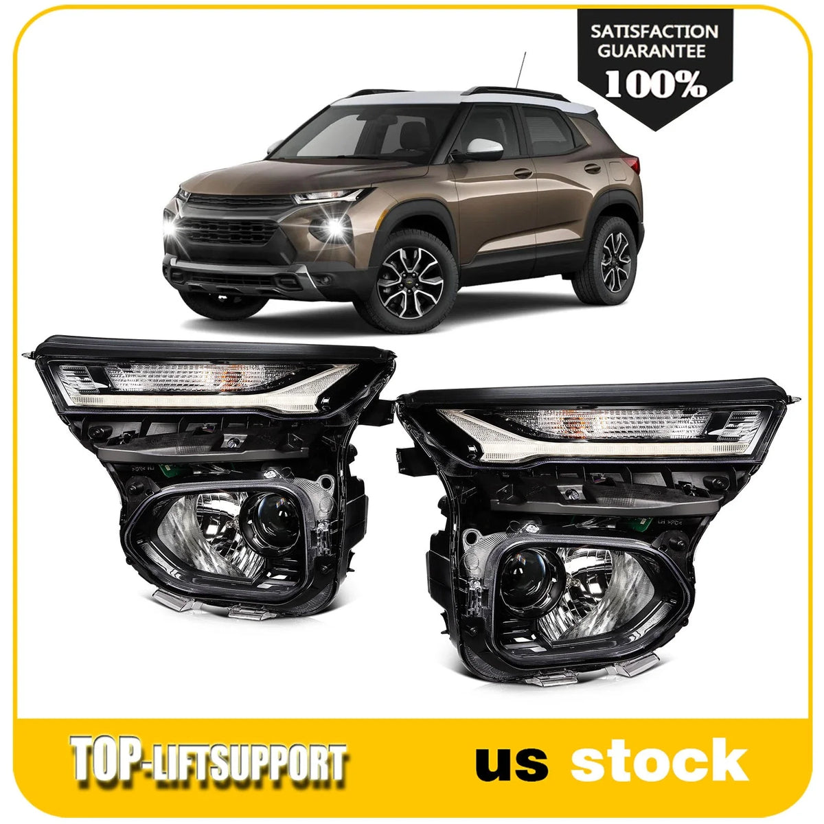 Headlamp Pair for Chevy Trailblazer (2021–2023)