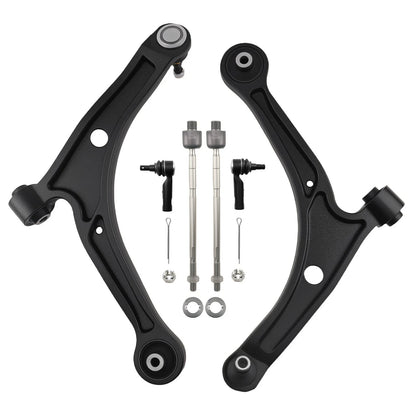 Front Suspension Lower Control Arms Tie Rods for Honda Ridgeline (2006–2014)