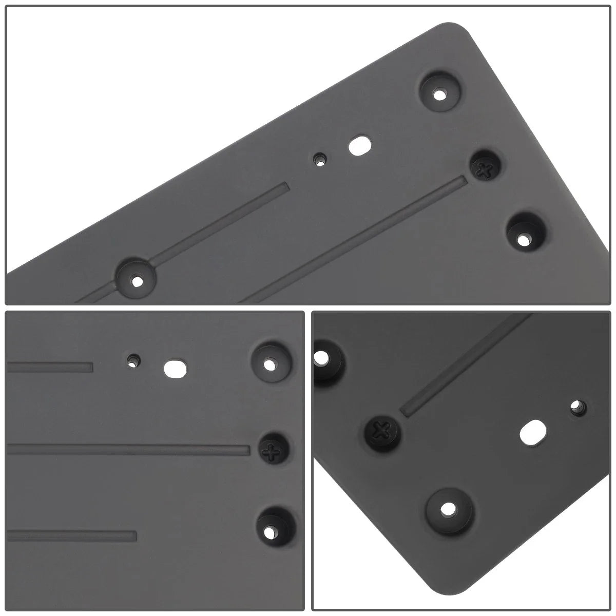 Front Bumper License Plate Mounting Bracket Kit for BMW M2 (2016–2018)