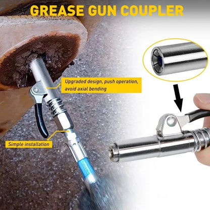 High Pressure Grease Gun Coupler 10000PSI