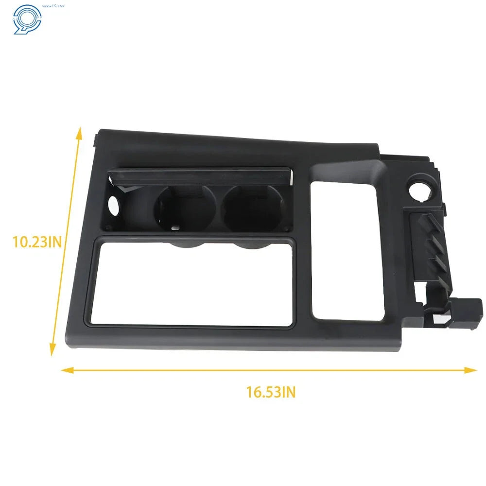 6 Speed Manual Shift Plate - Black Rubber for 1994-1996 Corvette C4