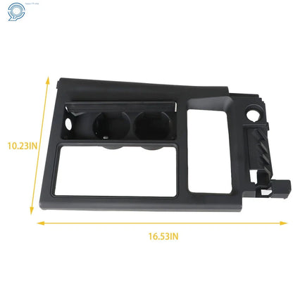 6 Speed Manual Shift Plate - Black Rubber for 1994-1996 Corvette C4
