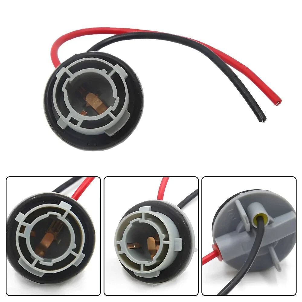 Turn Signal Light Pigtail Socket Harness 1156 for Universal Use