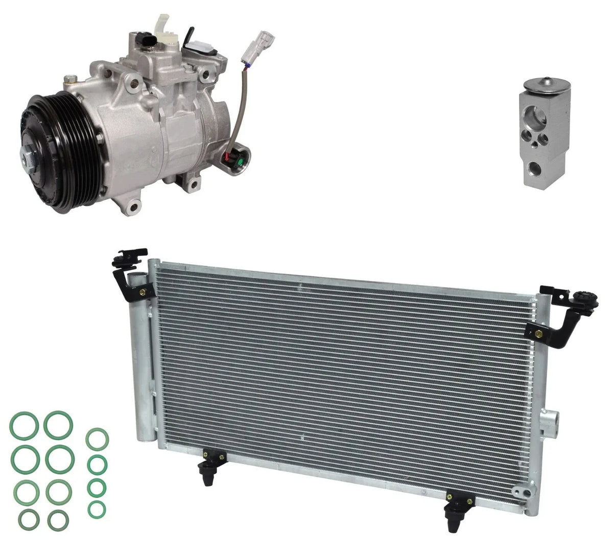 AC Compressor Kit With Condenser for Subaru Legacy 3.6L (2013–2013)