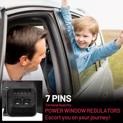 Power Window Motor and Regulator for Silverado 1500 (2014-2018)