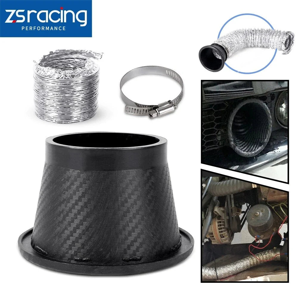 Universal Front Bumper Turbo Air Intake Pipe for Cars
