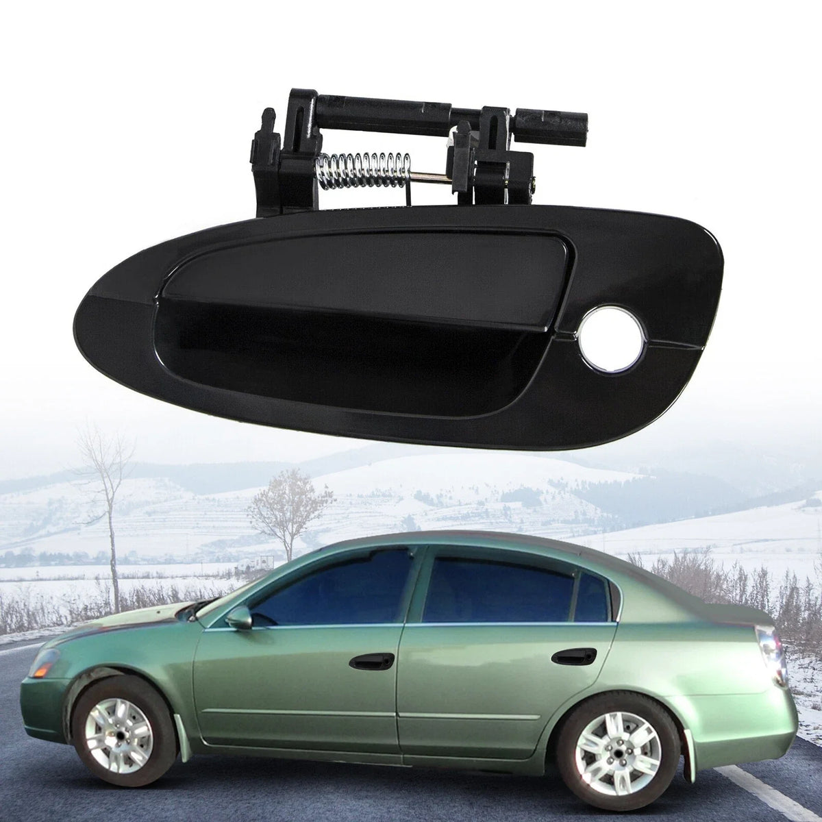 LH Door Handle Replacement for Nissan Altima Sedan 2002-2006