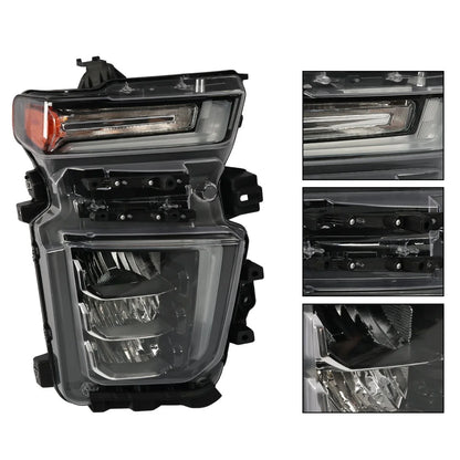 LED Headlights Set Left+Right for 2020-2023 Chevy Silverado 2500HD 3500HD
