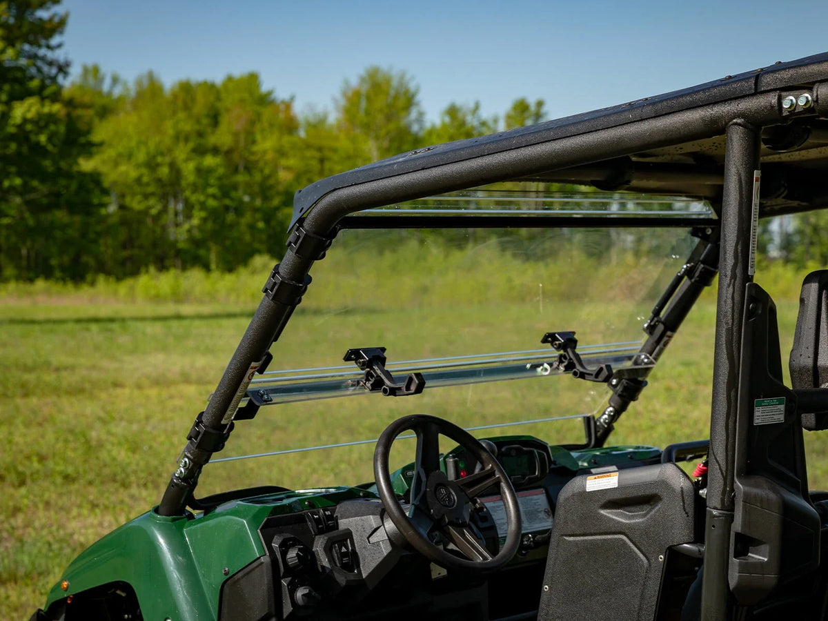 Heavy Duty Scratch Resistant Flip Windshield for Yamaha Viking (2014–2023)