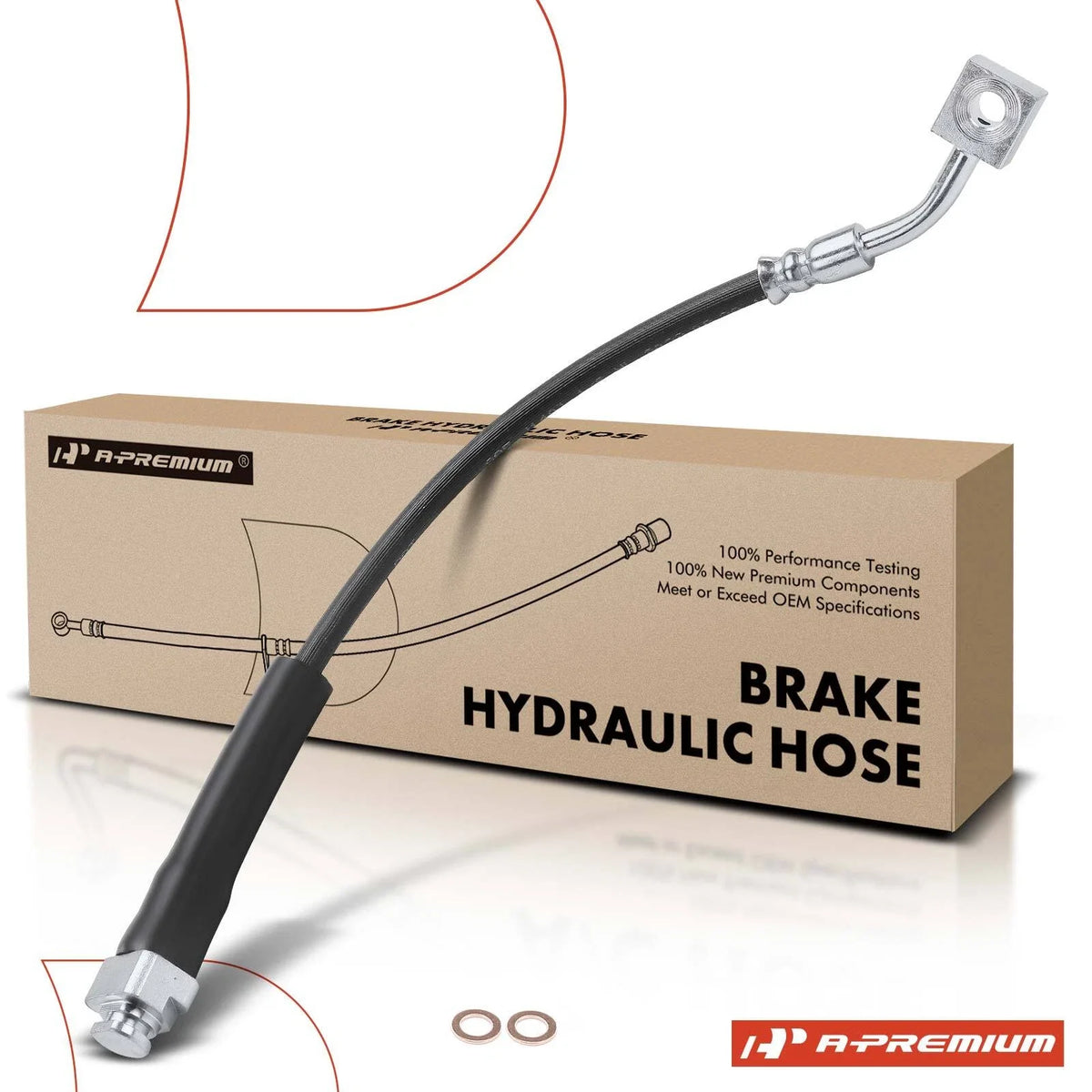 Front Right Brake Hydraulic Hose for Ford Explorer (2011–2019)