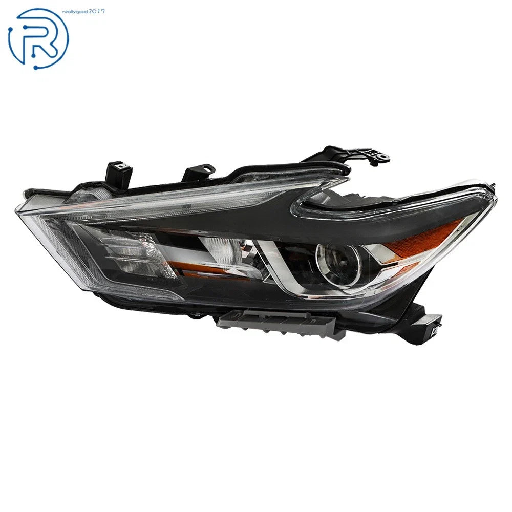 Driver Left Halogen Headlight for Nissan Maxima (2016–2018) w/ LED DRL