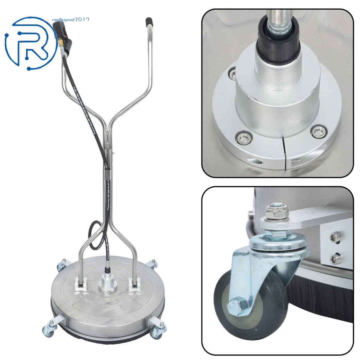 24" Pressure Washer Surface Cleaner for (6000 PSI)
