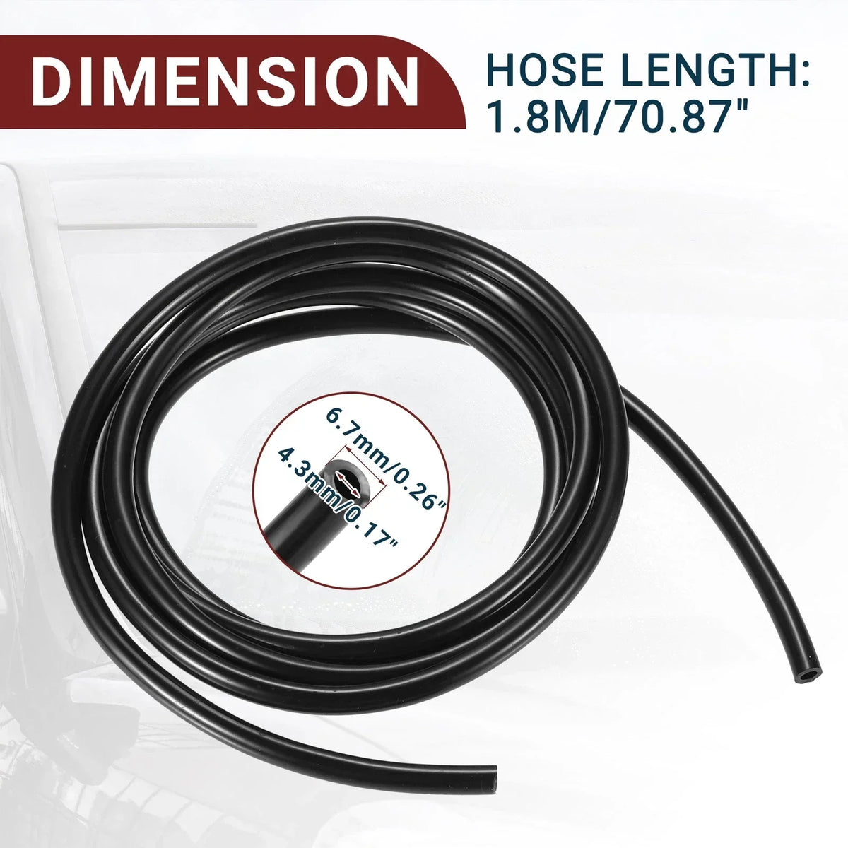 Washer Nozzle Set for Dodge Durango Vehicles