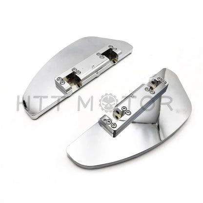 Chrome Passenger Floor Board Set for Harley Models 1993–2018