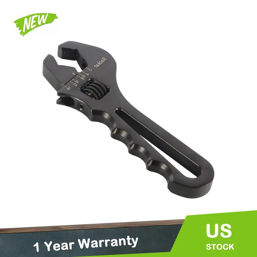 Spanner Tool for Hose End Fitting - Adjustable Wrench (3AN 4AN 16AN)