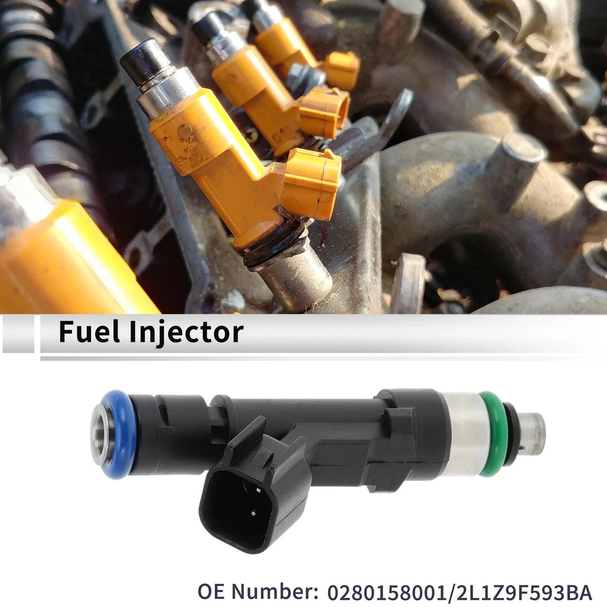Fuel Injector No.0280158001 for Ford E-150 5.4L (2004–2009)