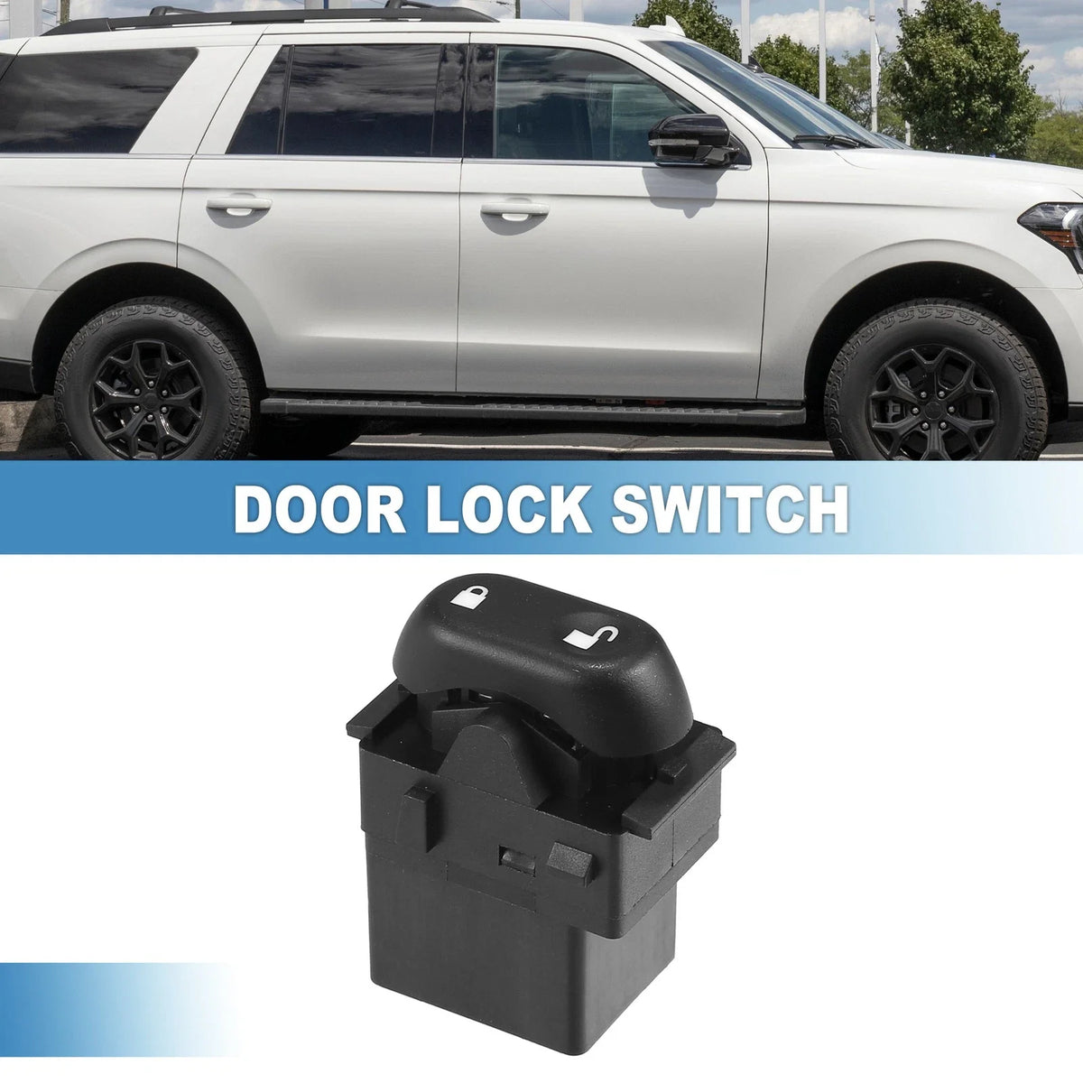 Door Lock Switch for Lincoln Mark LT (2006–2008) No.5L1Z14028BB