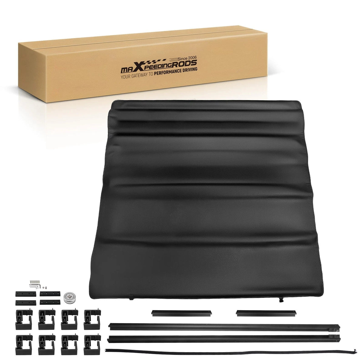 Soft Roll-up Tonneau Cover for Ram 1500 Classic (2019–2025) with LED Light