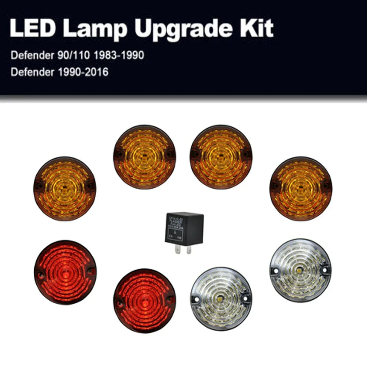 LED Light Upgrade for Defender Model Land Rover