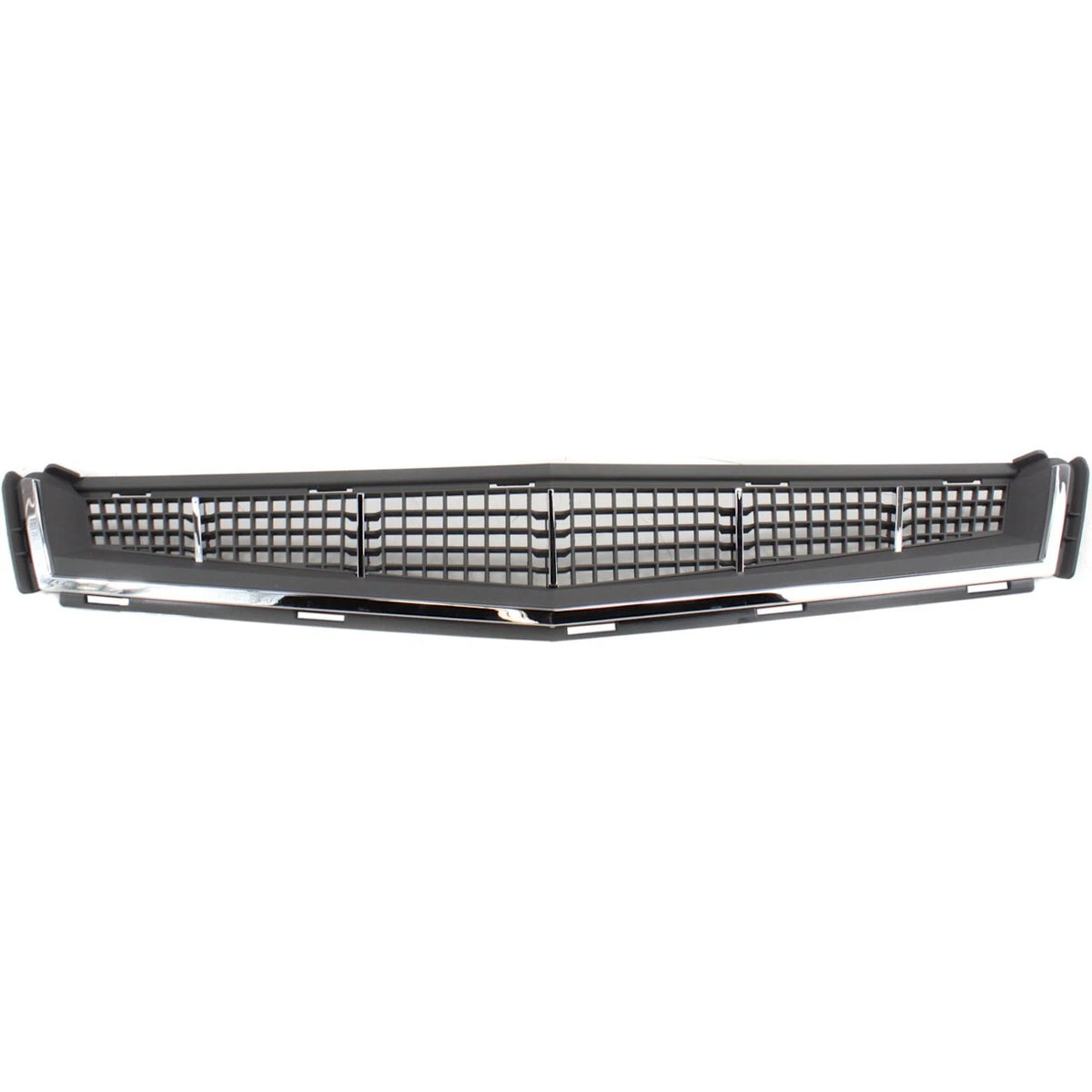 Bumper Grille for Cadillac CTS (2008–2012) Gray Chrome Molding