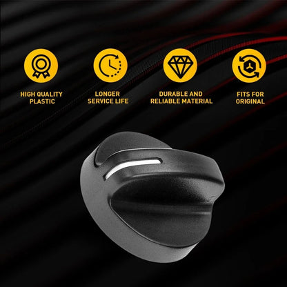 4-Piece Set of A/C Heater Control Knobs for Dodge Ram 1500 2500 1994-1997