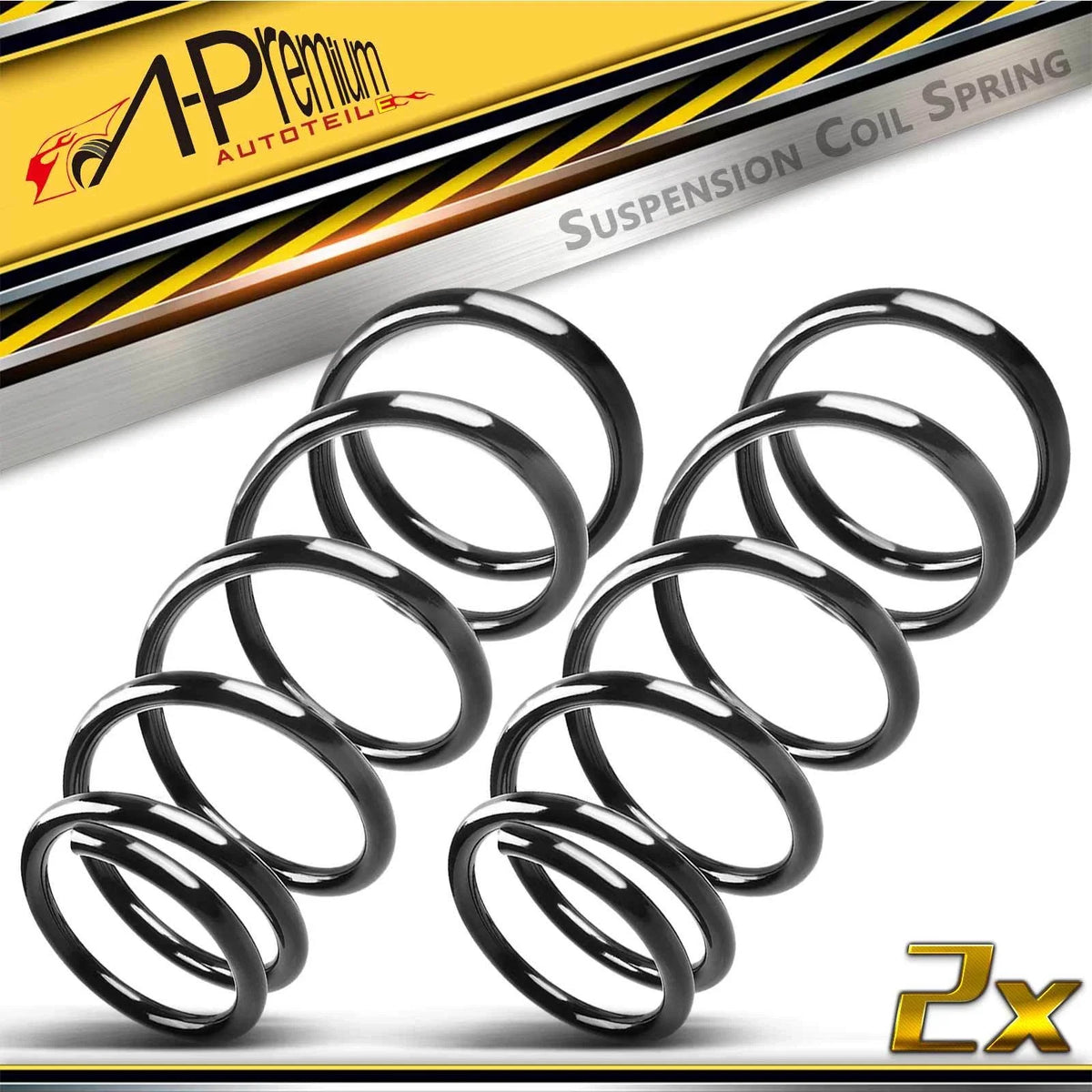 2X Front Coil Springs for Nissan Pathfinder (1996–2004) 4WD