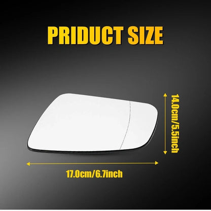 Power Adjust Heated Mirror Glass for Driver Side MB C Class W204 (2007-2015)