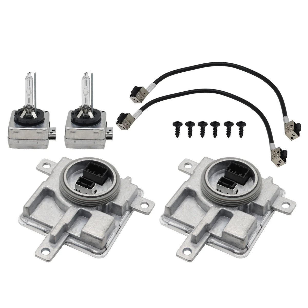 Pair of D3S Bulbs & Xenon Ballasts for Audi A3 A4 A5 2010-2016