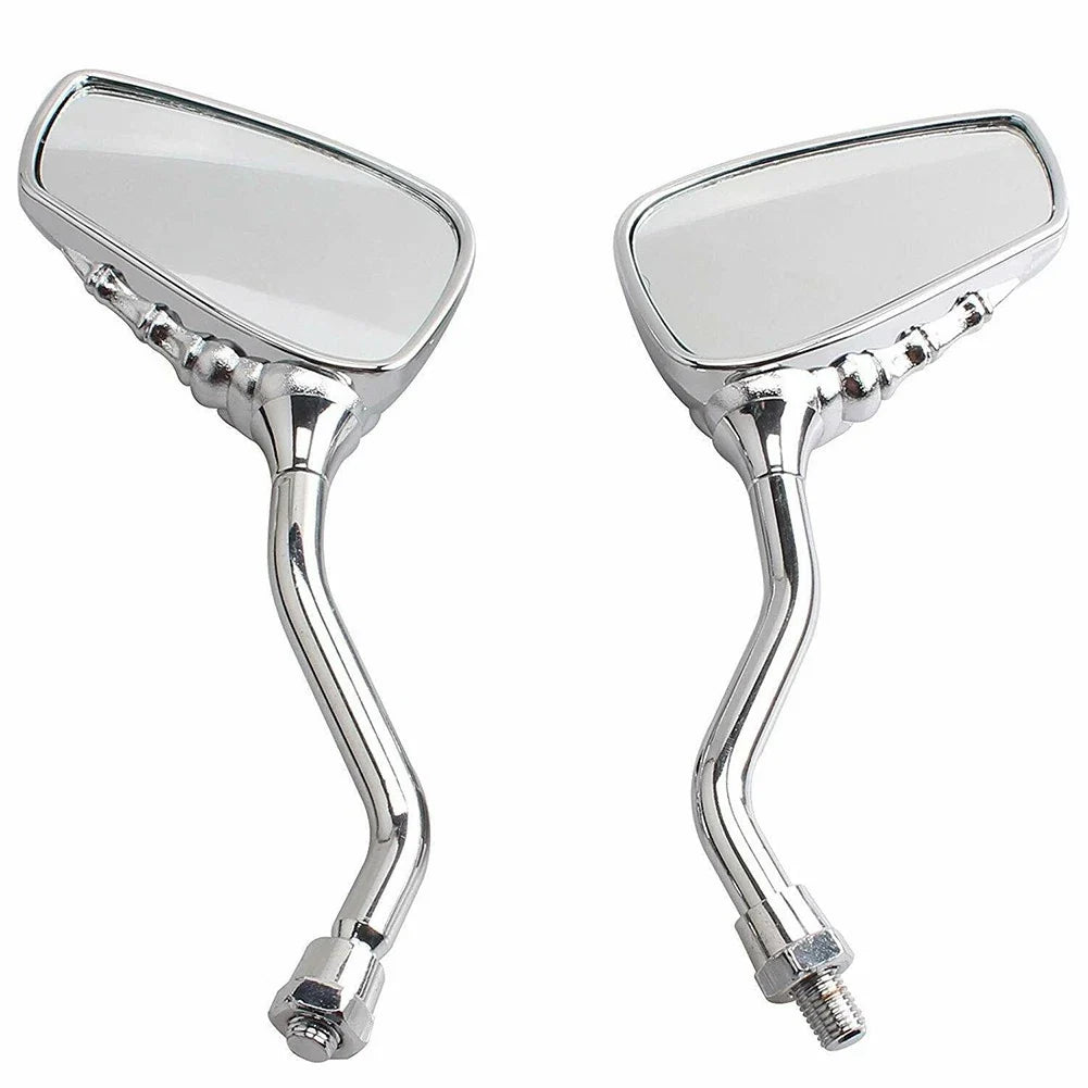 Motorcycle Rearview Side Mirrors with 8mm Thread for Honda Suzuki