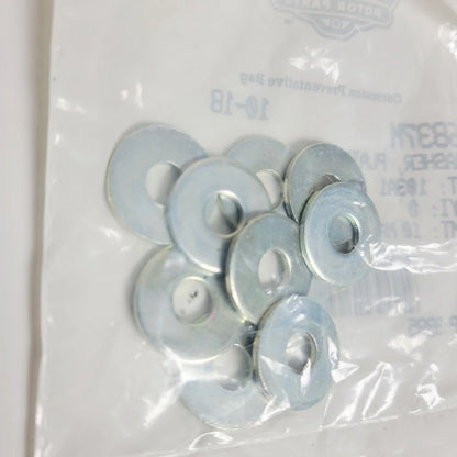 Pack of 9 M6 Washers for Harley-Davidson (OEM 6837M)