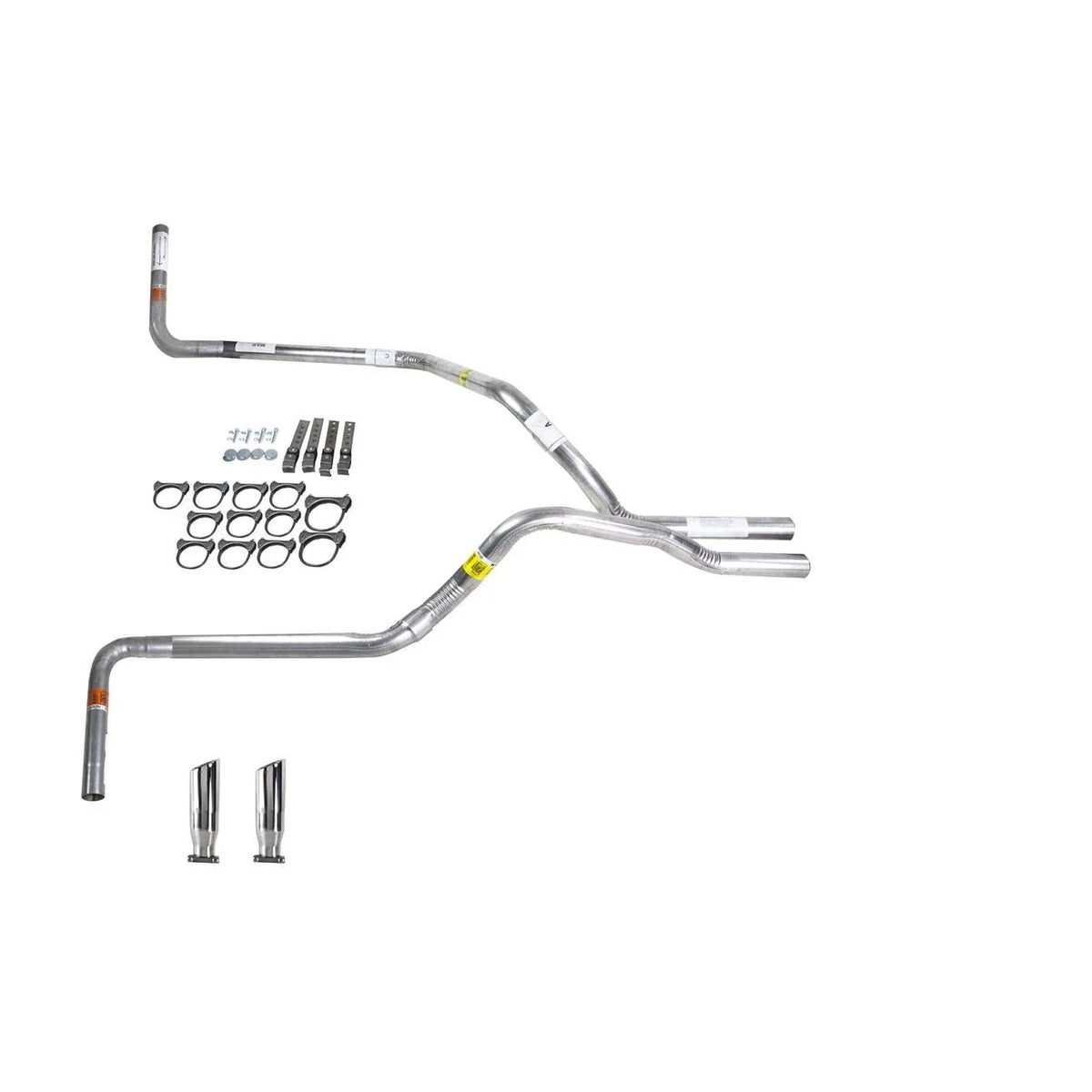 Dual Exhaust Pipe 2.5" for S10/S15 (1983–1994) No Muffler, Side Exit