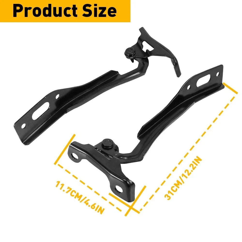 Hood Hinge Pair for Honda Civic (2012–2015) Driver & Passenger Side
