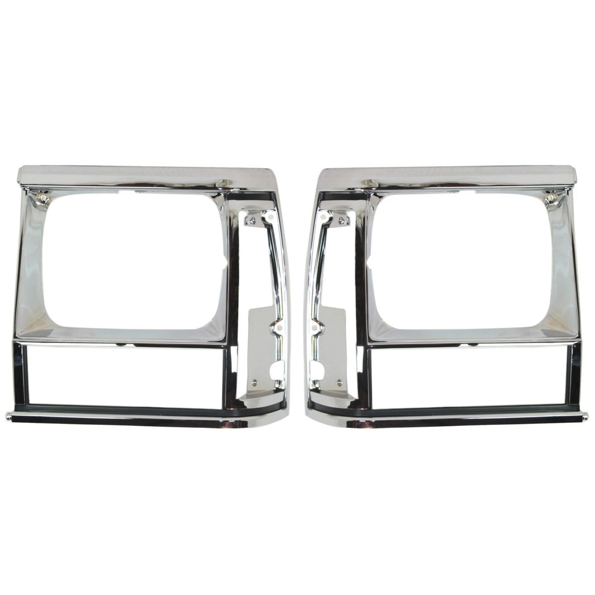 Headlight Door Set for Jeep Cherokee (1991–1996), Comanche (1991–1992) Chrome
