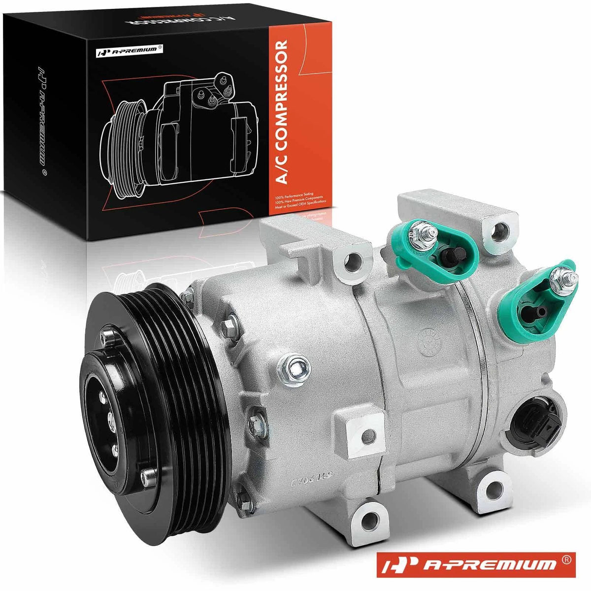 A/C Compressor with Clutch for Hyundai Azera, Kia Cadenza (2012–2017)