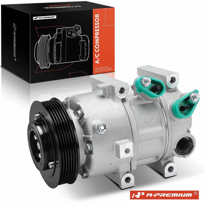 A/C Compressor with Clutch for Hyundai Azera, Kia Cadenza (2012–2017)