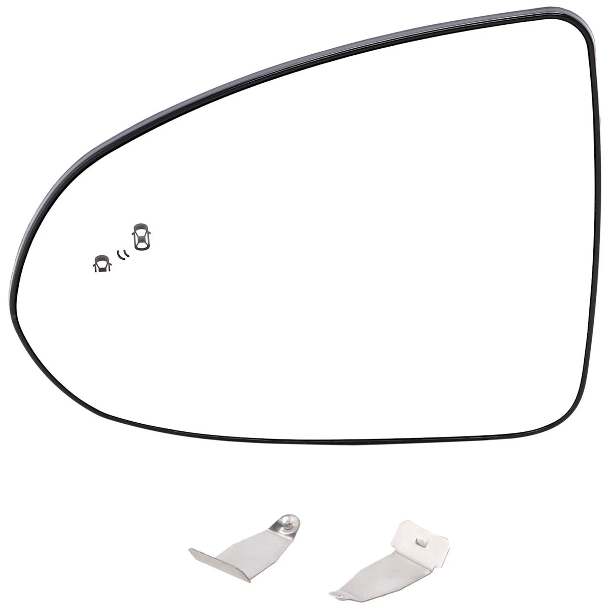 Heated Mirror Glass Driver Left for Hyundai Sonata (2020–2023) 87611L0010
